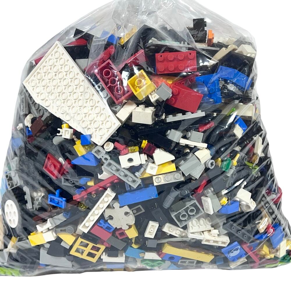 LEGO 5 lbs Bulk Lot Random Parts Pieces Building Blocks Clean Nice